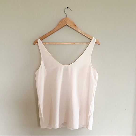 J. Crew 100% Silk Light Pink Sleeveless Blouse - Picture 4 of 6